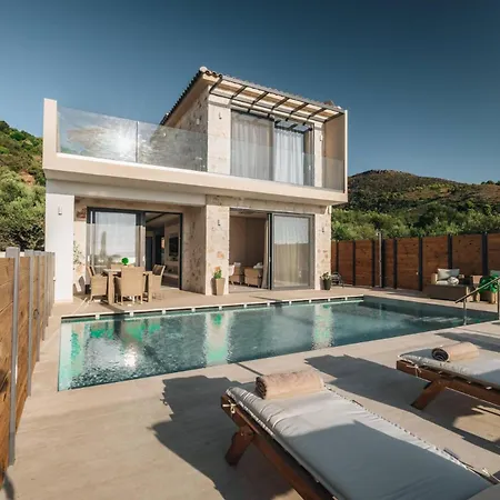 Jk With Private Pool Villa Lithakiá