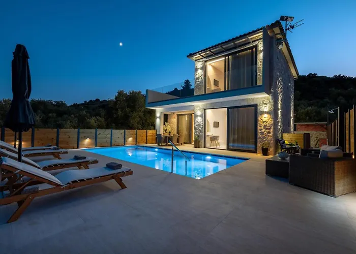 Jk With Private Pool Villa Zakynthos